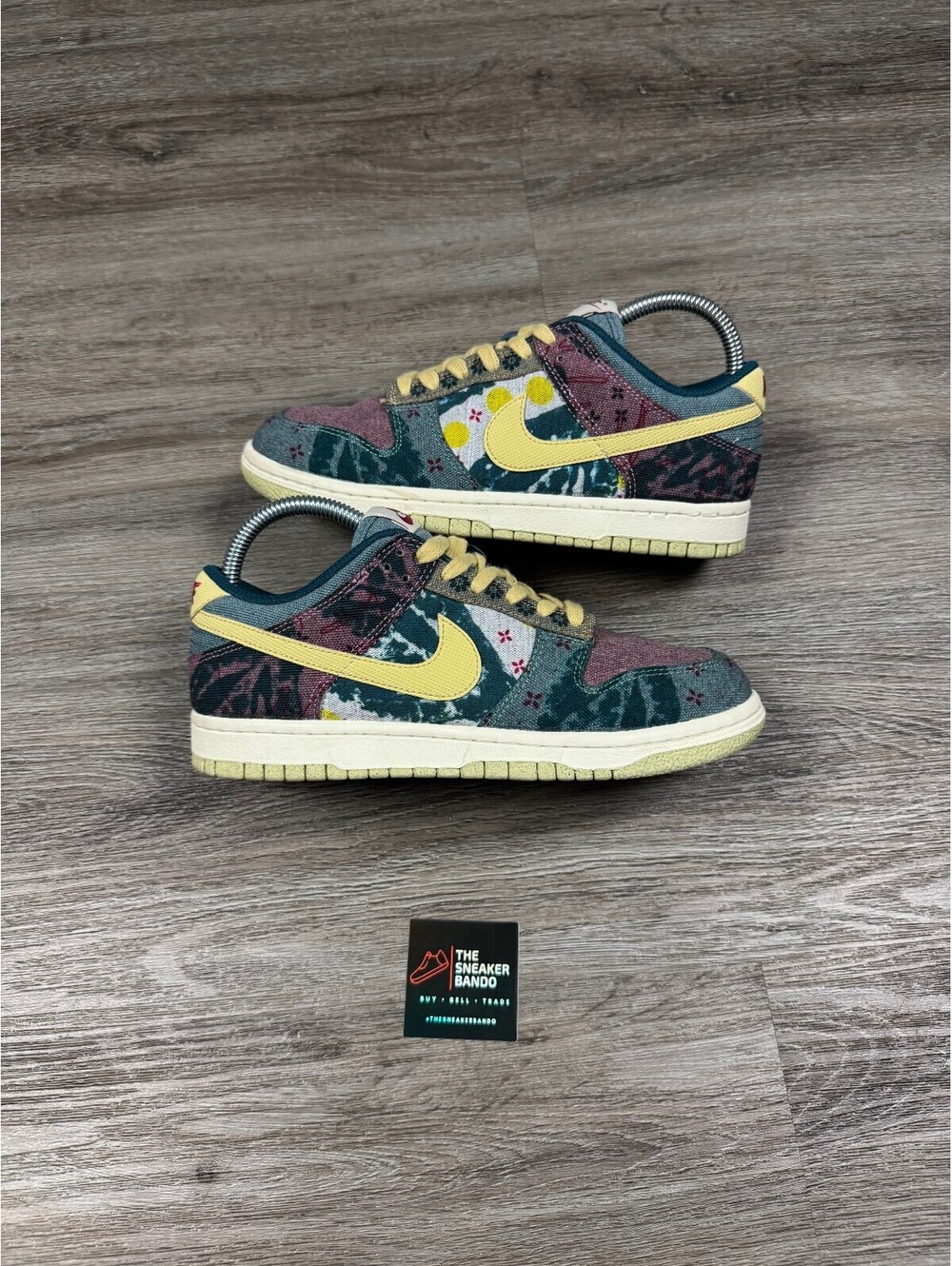 Size 5.5M/7W - Nike Dunk Low Community Garden